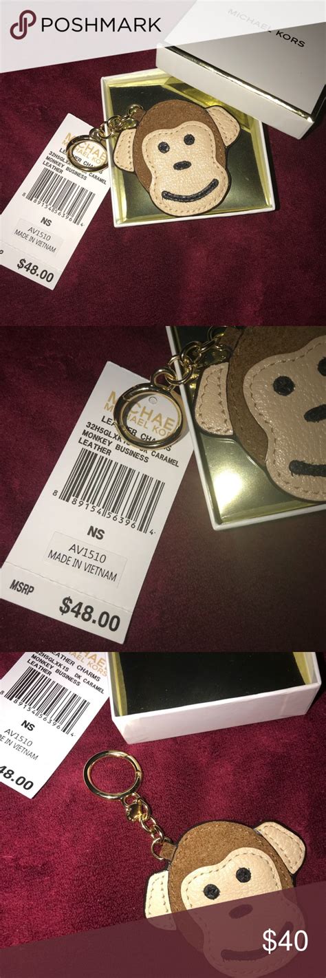 michael kors monley business bag charm